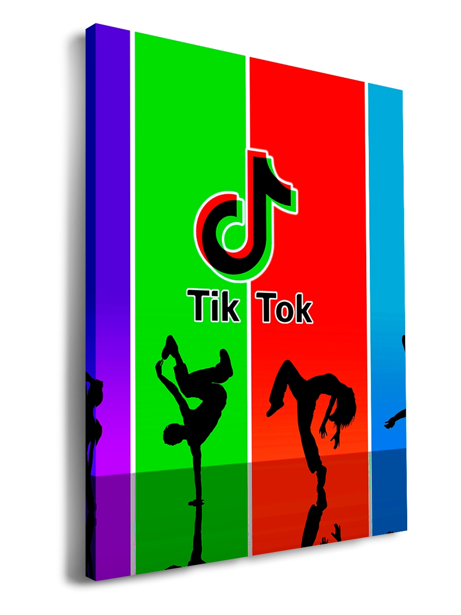 

Картина DRABS 50x30 см на холсте tiktok