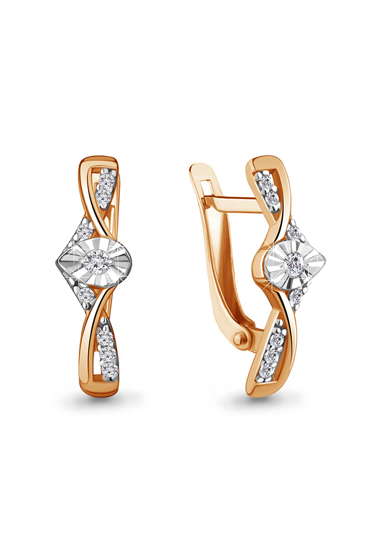 

Серьги из серебра с фианитом Kari Jewelry 49328А.6, 49328А.6