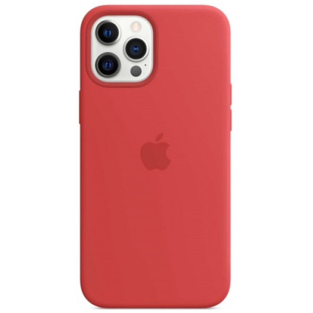 фото Чехол для apple iphone 14 pro red line ут000032611 с микрофиброй для magsafe red