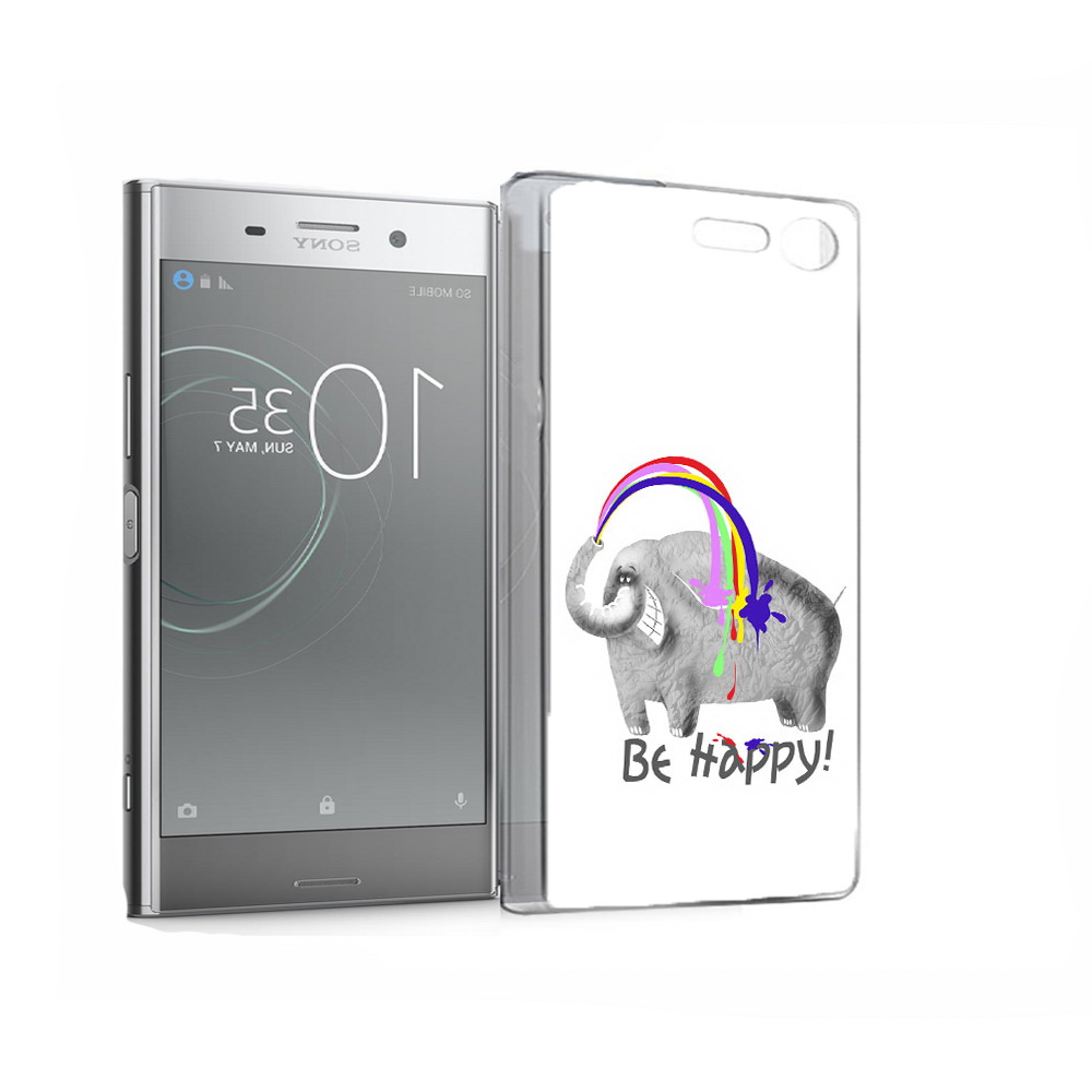 

Чехол MyPads Tocco для Sony Xperia XZ Premium счастливый слон (PT67145.226.632), Прозрачный, Tocco