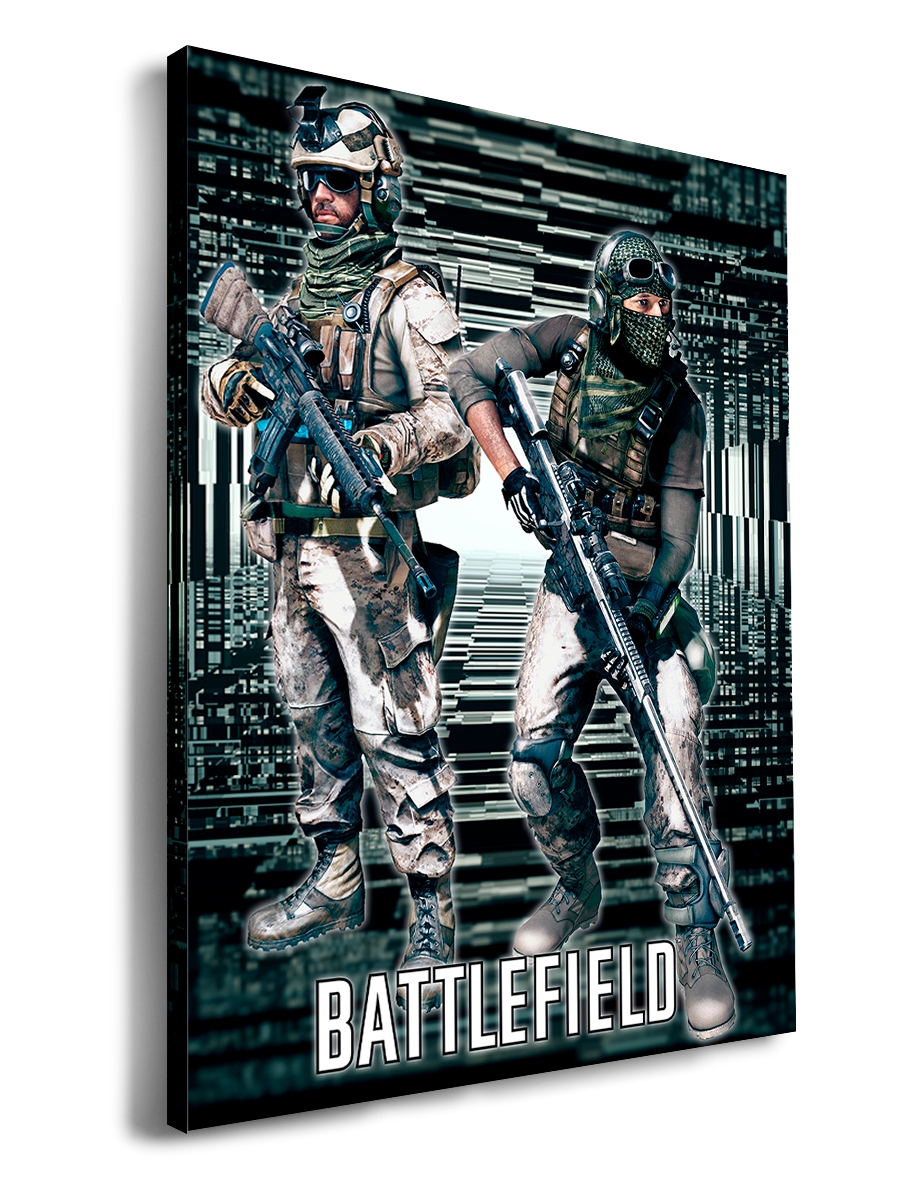 

Картина DRABS 50x30 см на холсте Battlefield батлфилд 2