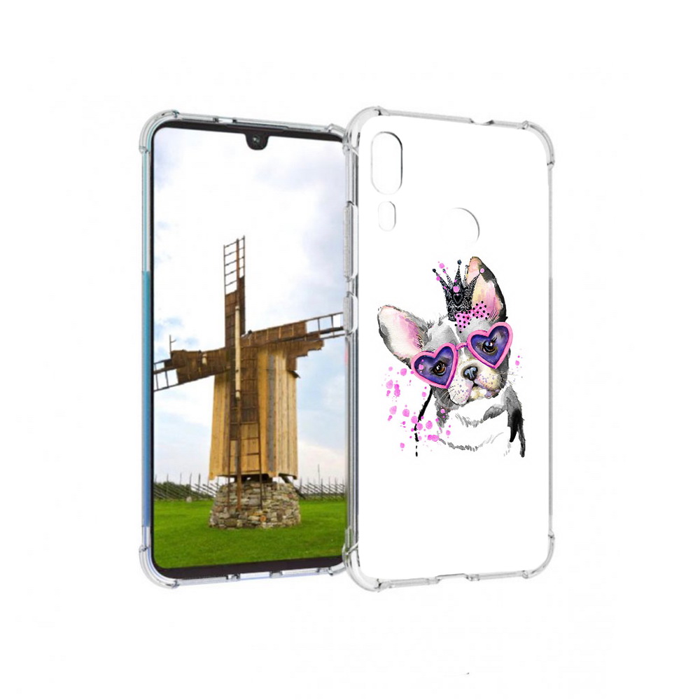 

Чехол MyPads Tocco для Motorola Moto E6 Plus принцесса (PT150579.352.558), Прозрачный, Tocco