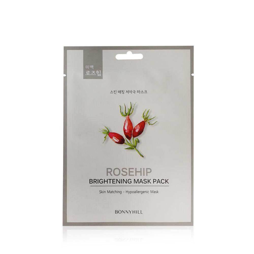 фото Маска для лица bonny hill rosehip осветляющая 1 шт