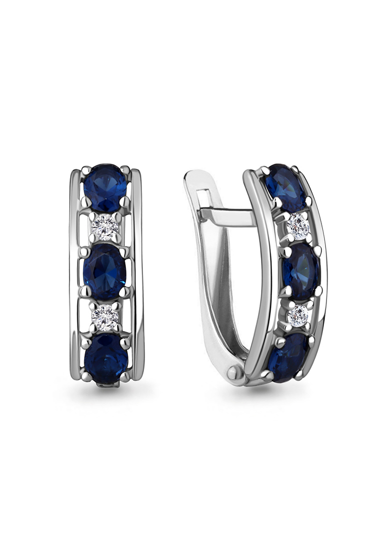 

Серьги из серебра с сапфиром Kari Jewelry 49297АБ.5, 49297АБ.5