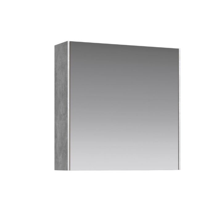 фото Зеркало-шкаф aqwella mobi 60 бетон светлый