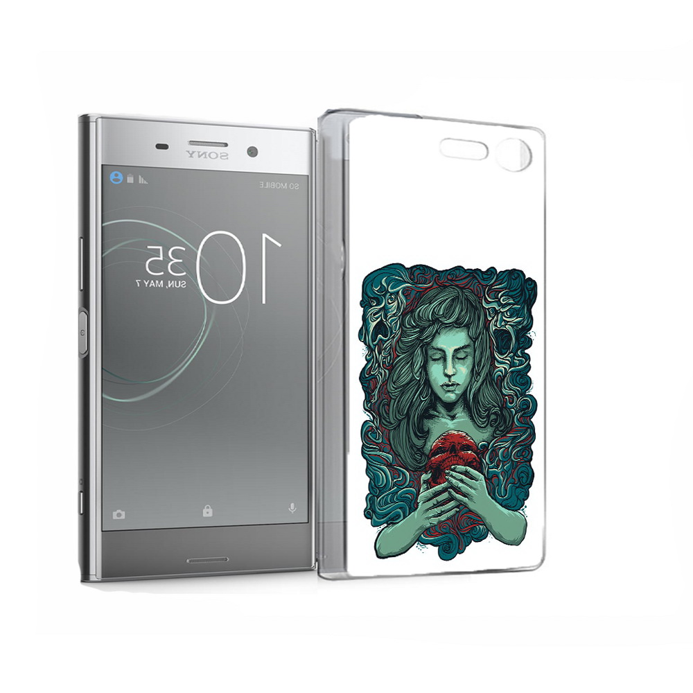 

Чехол MyPads Tocco для Sony Xperia XZ Premium спящая девушка (PT67145.226.619), Прозрачный, Tocco