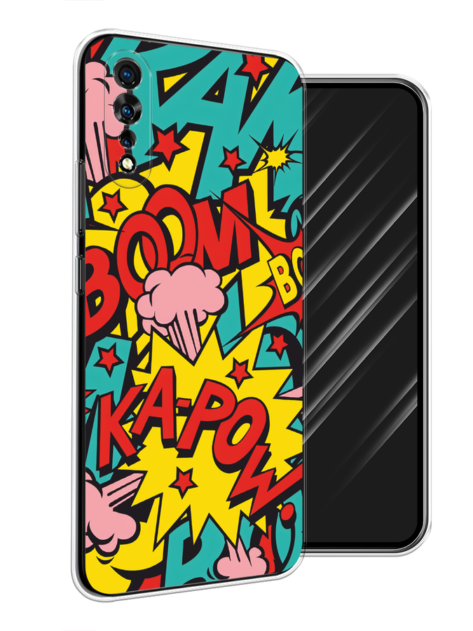 

Чехол Awog на Vivo iQOO Neo/V17 Neo "Постер pop art", Разноцветный, 262050-9