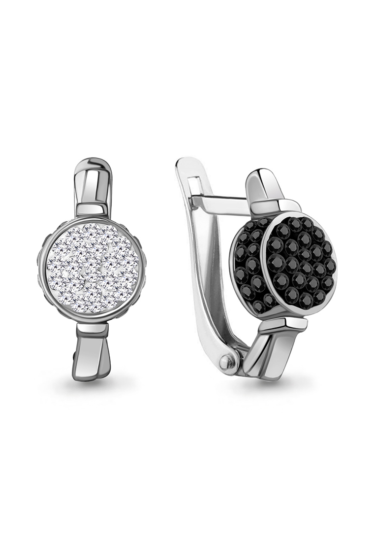 

Серьги из серебра с фианитом Kari Jewelry 49288Ч.5, 49288Ч.5