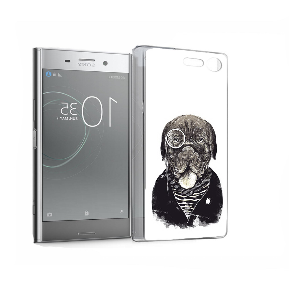 

Чехол MyPads Tocco для Sony Xperia XZ Premium солидный песик (PT67145.226.615), Прозрачный, Tocco