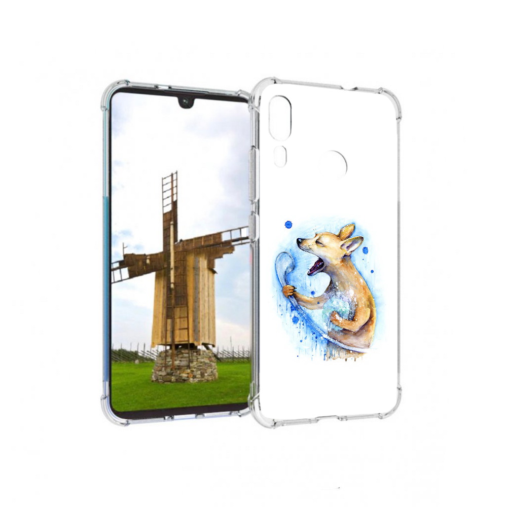 

Чехол MyPads Tocco для Motorola Moto E6 Plus пение в душе (PT150579.352.537), Прозрачный, Tocco
