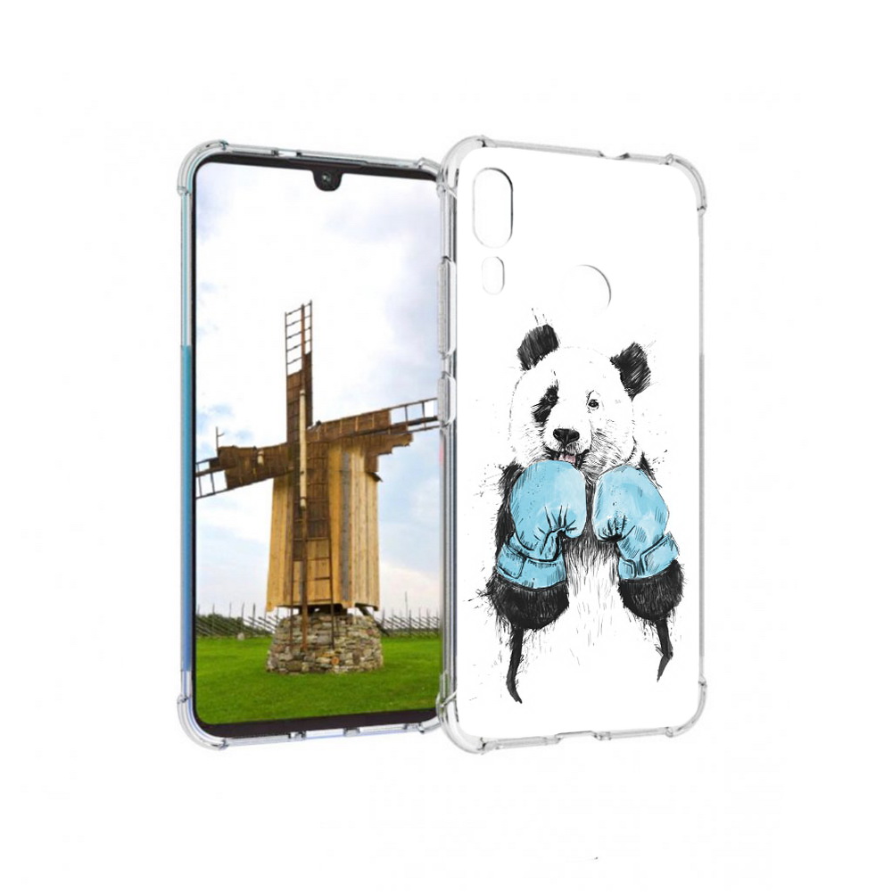 Чехол MyPads Tocco для Motorola Moto E6 Plus панда боксер (PT150579.352.531)