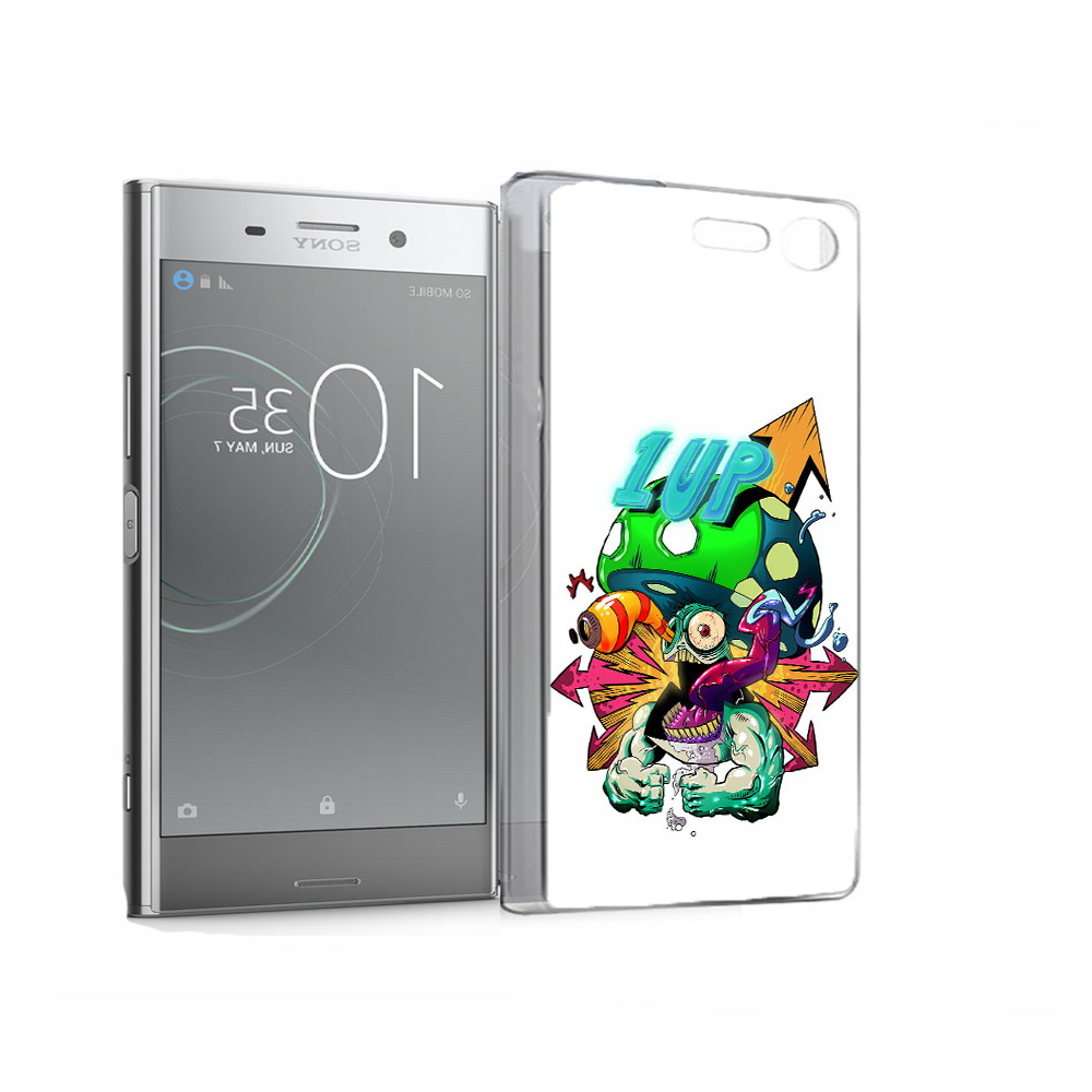 

Чехол MyPads Tocco для Sony Xperia XZ Premium сильный гриб абстракция (PT67145.226.599), Прозрачный, Tocco