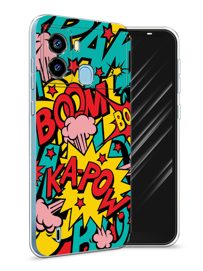 

Чехол Awog на Tecno Pop 6 "Постер pop art", Разноцветный, 302050-9