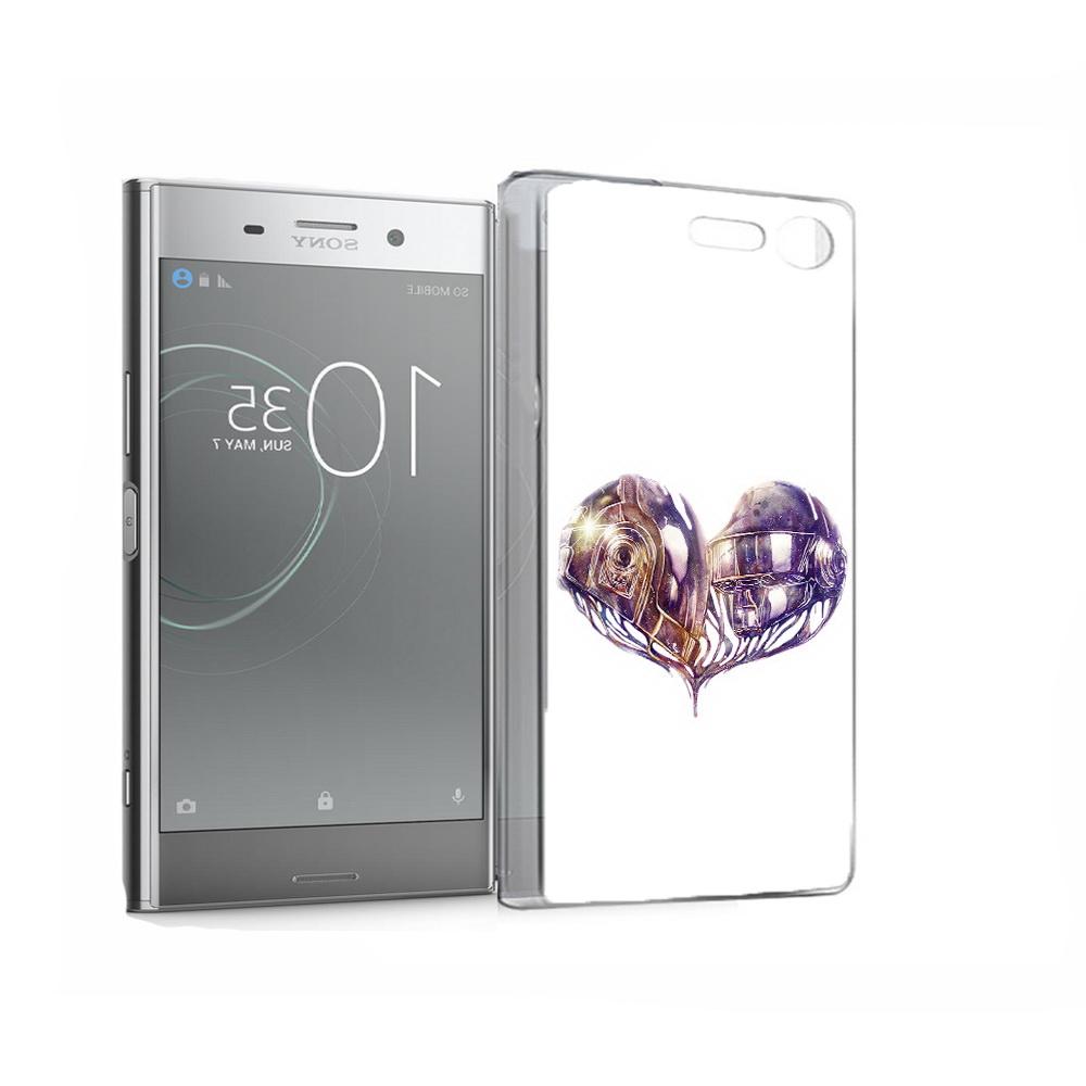 

Чехол MyPads Tocco для Sony Xperia XZ Premium сердце абстракция (PT67145.226.596), Прозрачный, Tocco