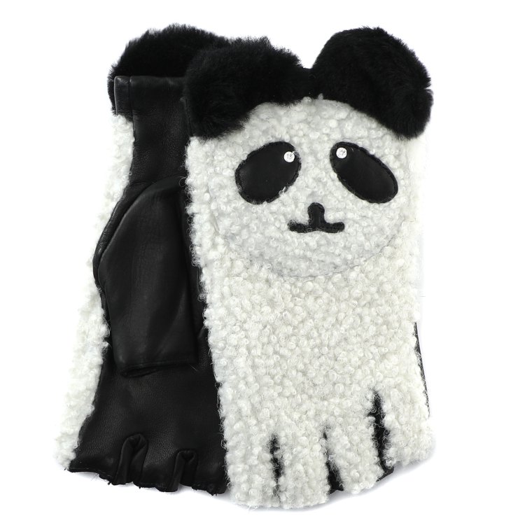 

Перчатки женские Agnelle PANDA белые, р. 6.5, Белый, PANDA