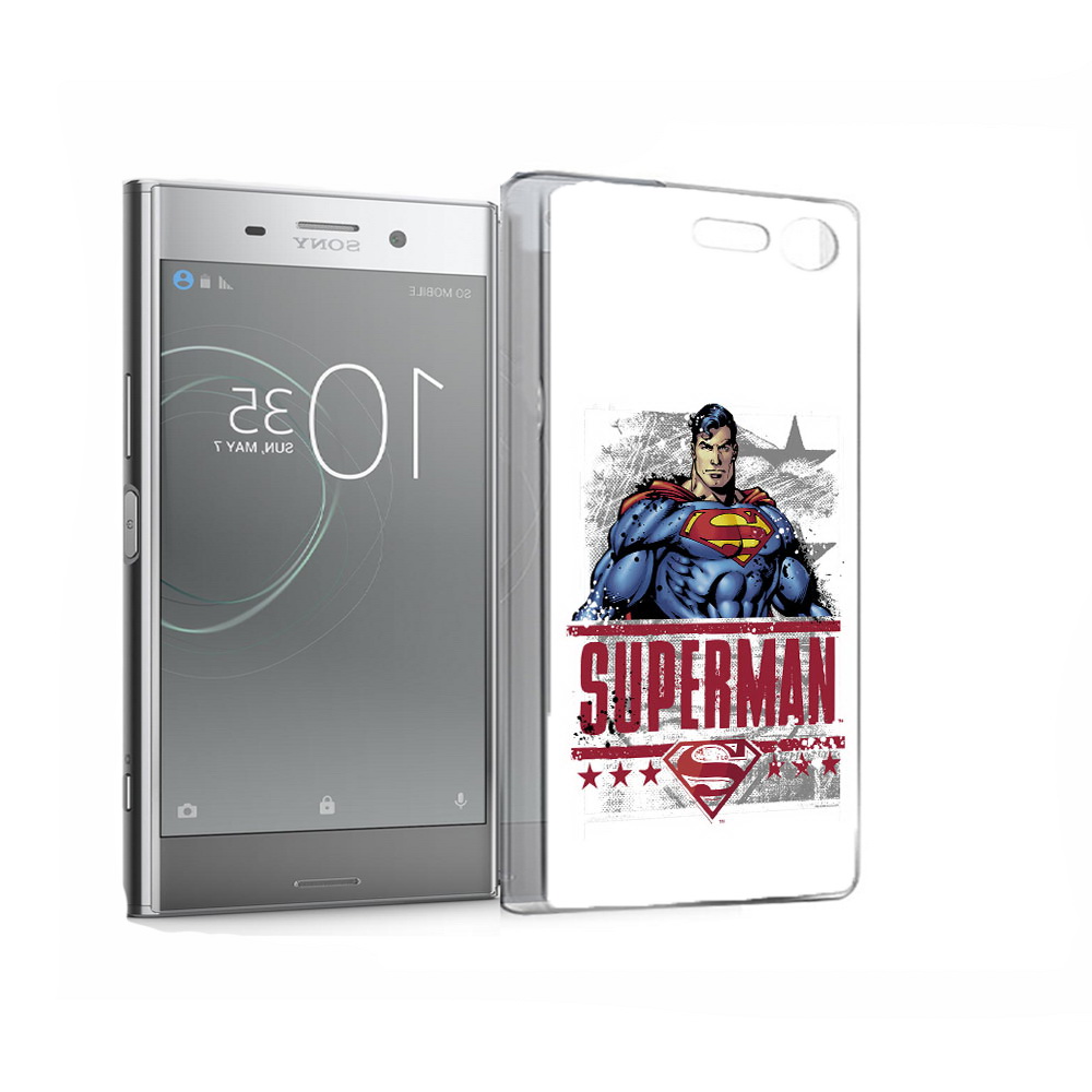 

Чехол MyPads Tocco для Sony Xperia XZ Premium рисунок супермен (PT67145.226.583), Прозрачный, Tocco