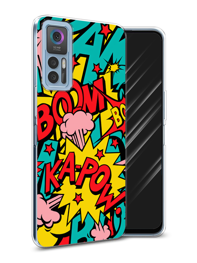 

Чехол Awog на TCL 30/30 Plus "Постер pop art", Разноцветный, 290950-9
