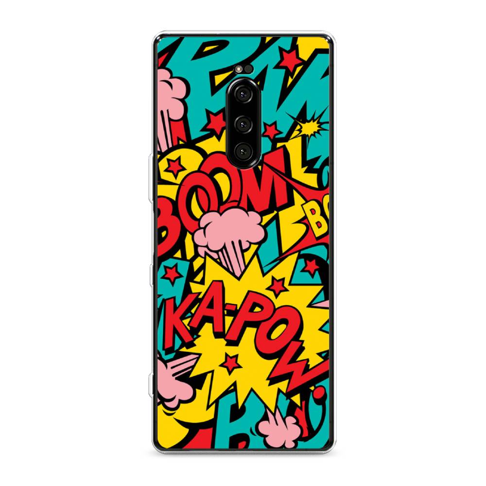 

Чехол Awog на Sony Xperia XZ4/Xperia 1 "Постер pop art", Разноцветный, 53850-9