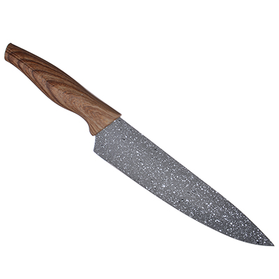 Шеф-нож кухонный 20 см SATOSHI Алмаз, с антиналипающим покрытием