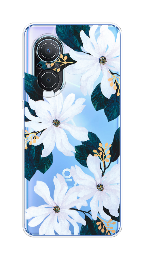 

Чехол на Huawei Nova 9 SE "Delilah Flower", Зеленый;белый, 6107250-1