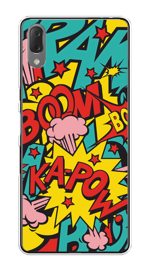 

Чехол Awog на Sony Xperia L3 "Постер pop art", Разноцветный, 54450-9