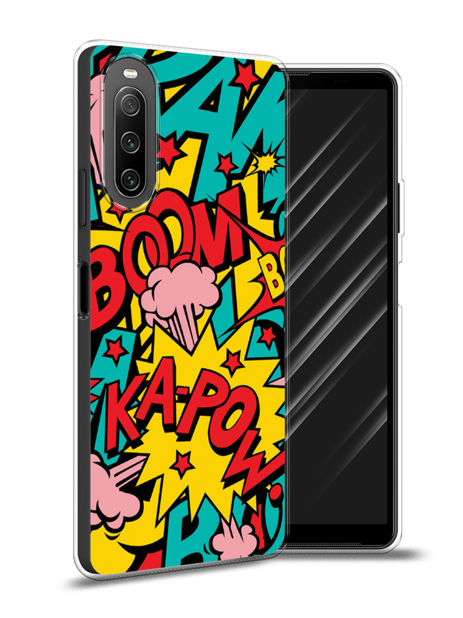

Чехол Awog на Sony Xperia 10 IV "Постер pop art", Разноцветный, 55250-9