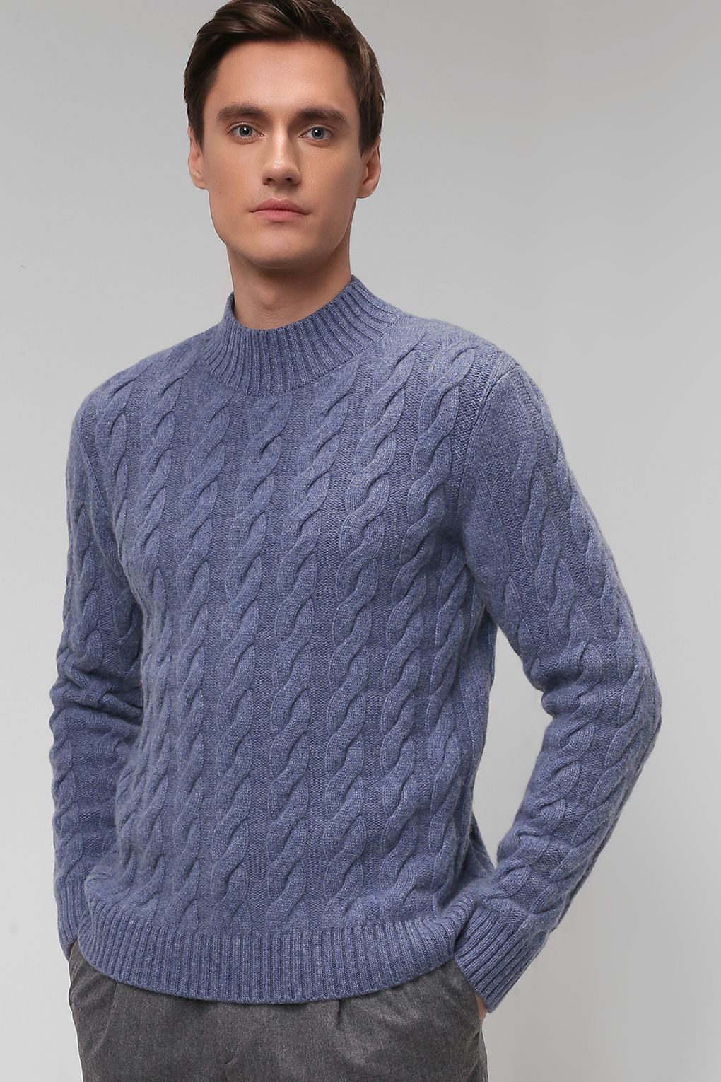 

Джемпер мужской D.Molina DM2109T3269 синий 3XL, DM2109T3269