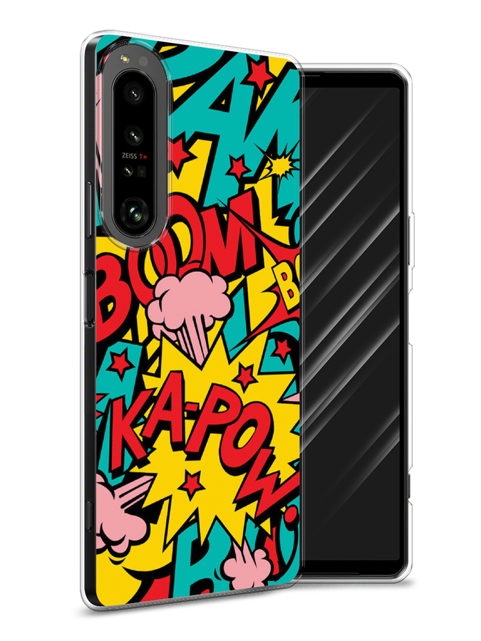 

Чехол Awog на Sony Xperia 1 IV "Постер pop art", Разноцветный, 55150-9