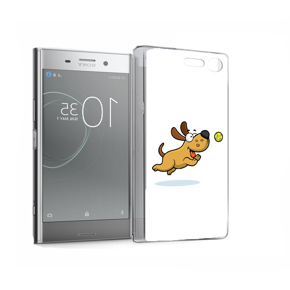 

Чехол MyPads Tocco для Sony Xperia XZ Premium пёсик (PT67145.226.563), Прозрачный, Tocco