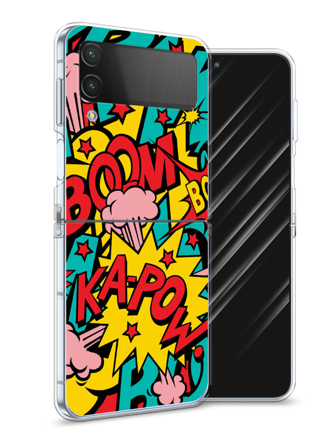 

Чехол Awog на Samsung Galaxy Z Flip 4 / Самсунг Z Flip 4 "Постер pop art", Разноцветный, 2106650-9