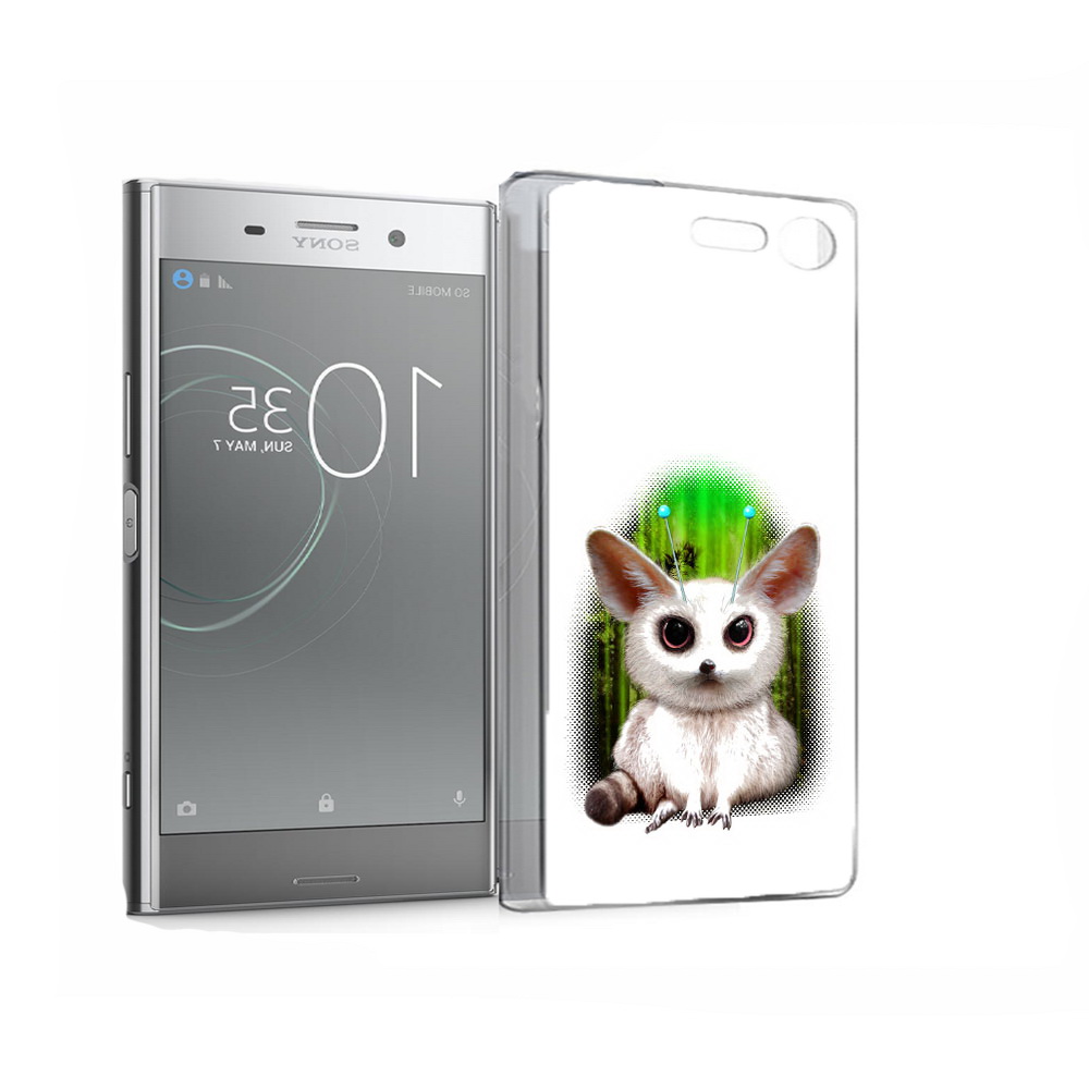 

Чехол MyPads Tocco для Sony Xperia XZ Premium пушистое животное (PT67145.226.560), Прозрачный, Tocco