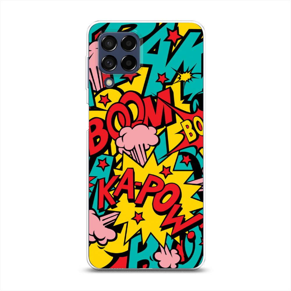 

Чехол Awog на Samsung Galaxy M53 / Самсунг M53 "Постер pop art", Разноцветный, 2105850-9