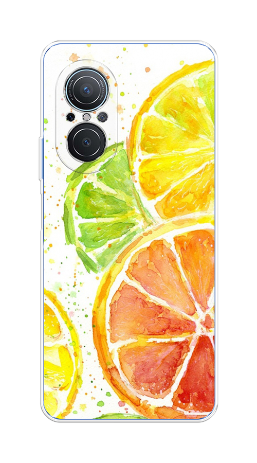 

Чехол на Huawei Nova 9 SE "Цитрусовые", Белый;желтый;красный;зеленый, 6107250-1