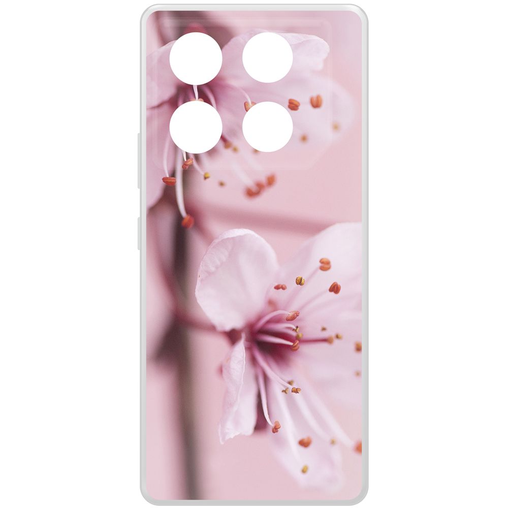 

Чехол-накладка Krutoff Clear Case Весна для INFINIX GT 20 Pro, Прозрачный