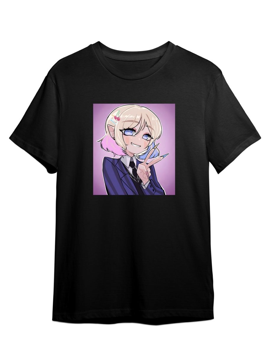 

Футболка унисекс СувенирShop Wednesday/Уэнсдэй/Венсдей 47 черная L, Черный, "Wednesday/Уэнсдэй/Венсдей" 47