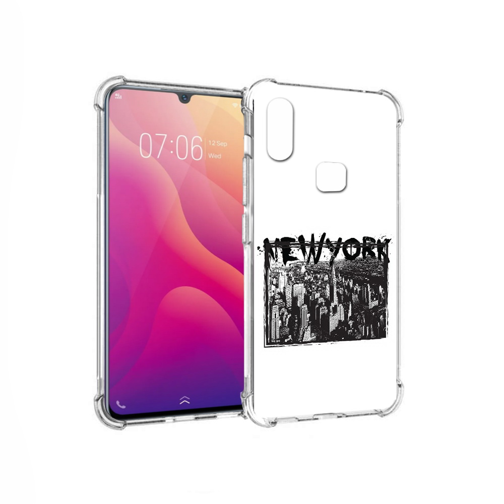 

Чехол MyPads Tocco для Vivo V11i че (PT119353.424.671), Прозрачный, Tocco