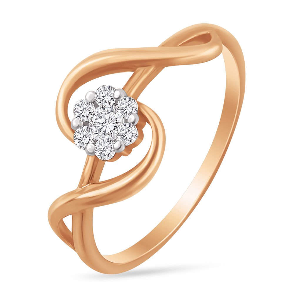 

Кольцо из золота р.  585Gold 301002975, фианит, 301002975