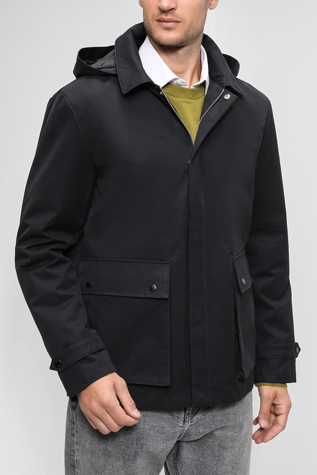 

Куртка мужская Esprit Casual 120EO2G311 черная M, Черный, 120EO2G311