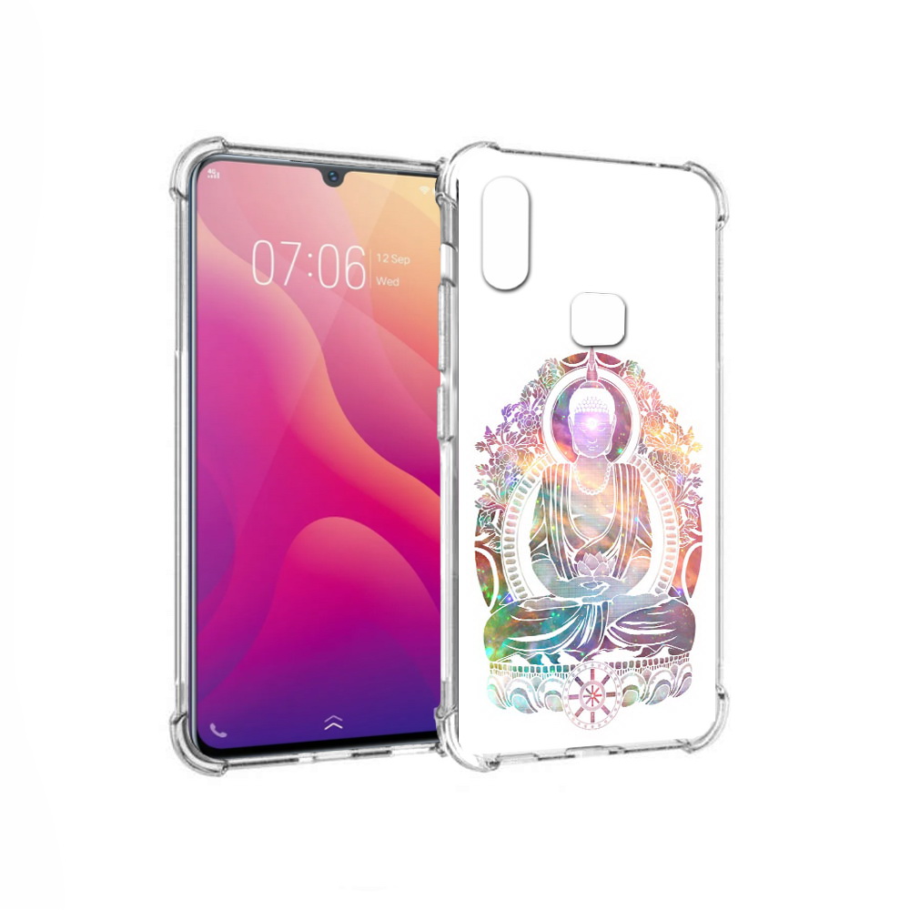 

Чехол MyPads Tocco для Vivo V11i умный мужчина абстракция (PT119353.424.651), Прозрачный, Tocco