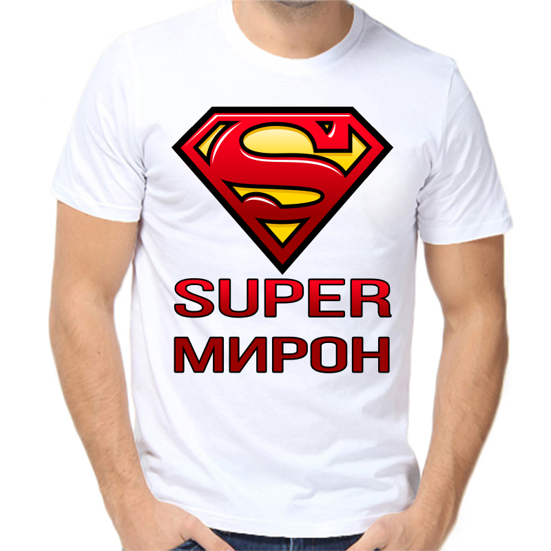 

Футболка мужская белая 54 р-р super мирон, Белый, fm_super_miron