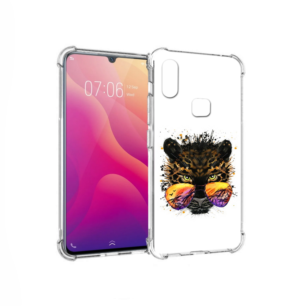 

Чехол MyPads Tocco для Vivo V11i тропический леопард (PT119353.424.649), Прозрачный, Tocco