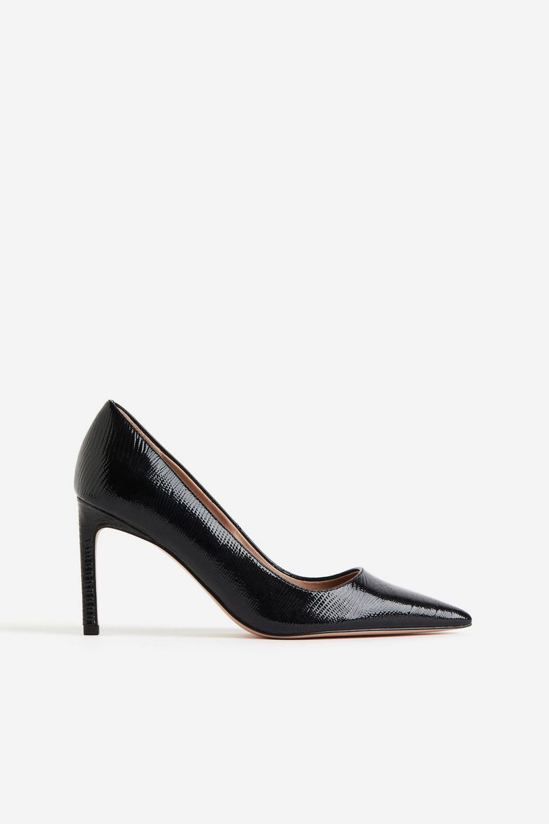 

Туфли женские H&M 1208612 черные 39 EU, Черный, 1208612