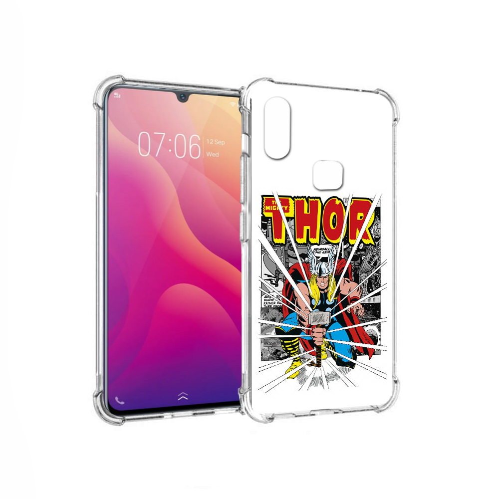 

Чехол MyPads Tocco для Vivo V11i тор рисунок (PT119353.424.647), Прозрачный, Tocco