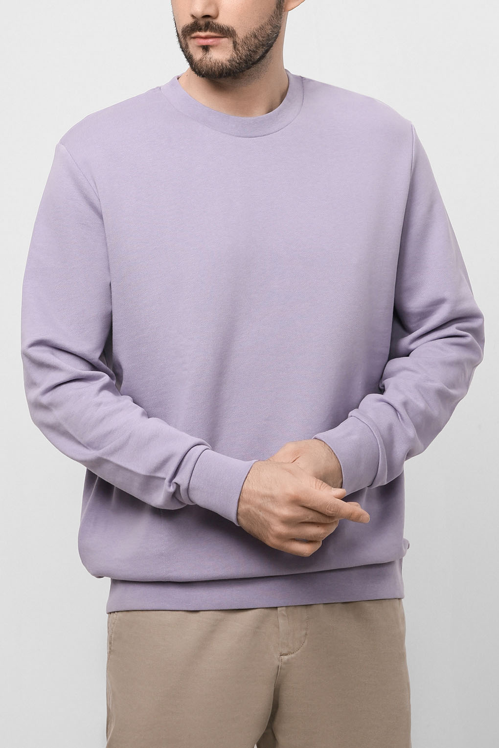 

Свитшот мужской Esprit Casual 022EO2J303 фиолетовый S, 022EO2J303