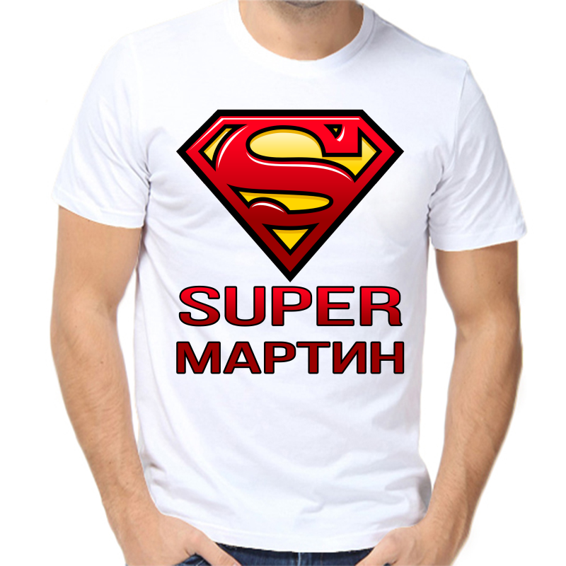 

Футболка мужская белая 66 р-р super мартин, Белый, fm_super_martin