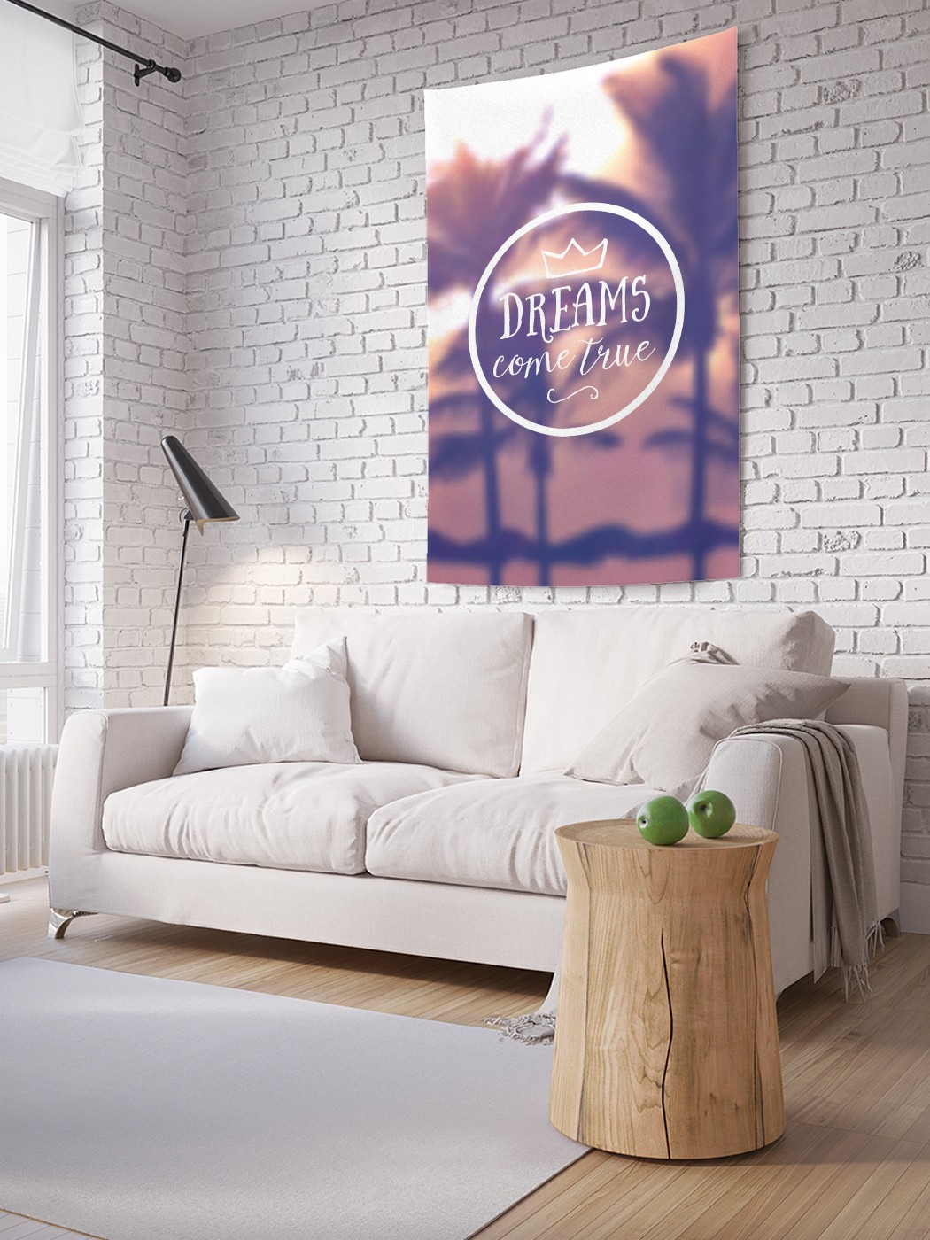 

Вертикальное фотопанно на стену JoyArty Мечты сбываются 150x200 см, Мечты сбываются