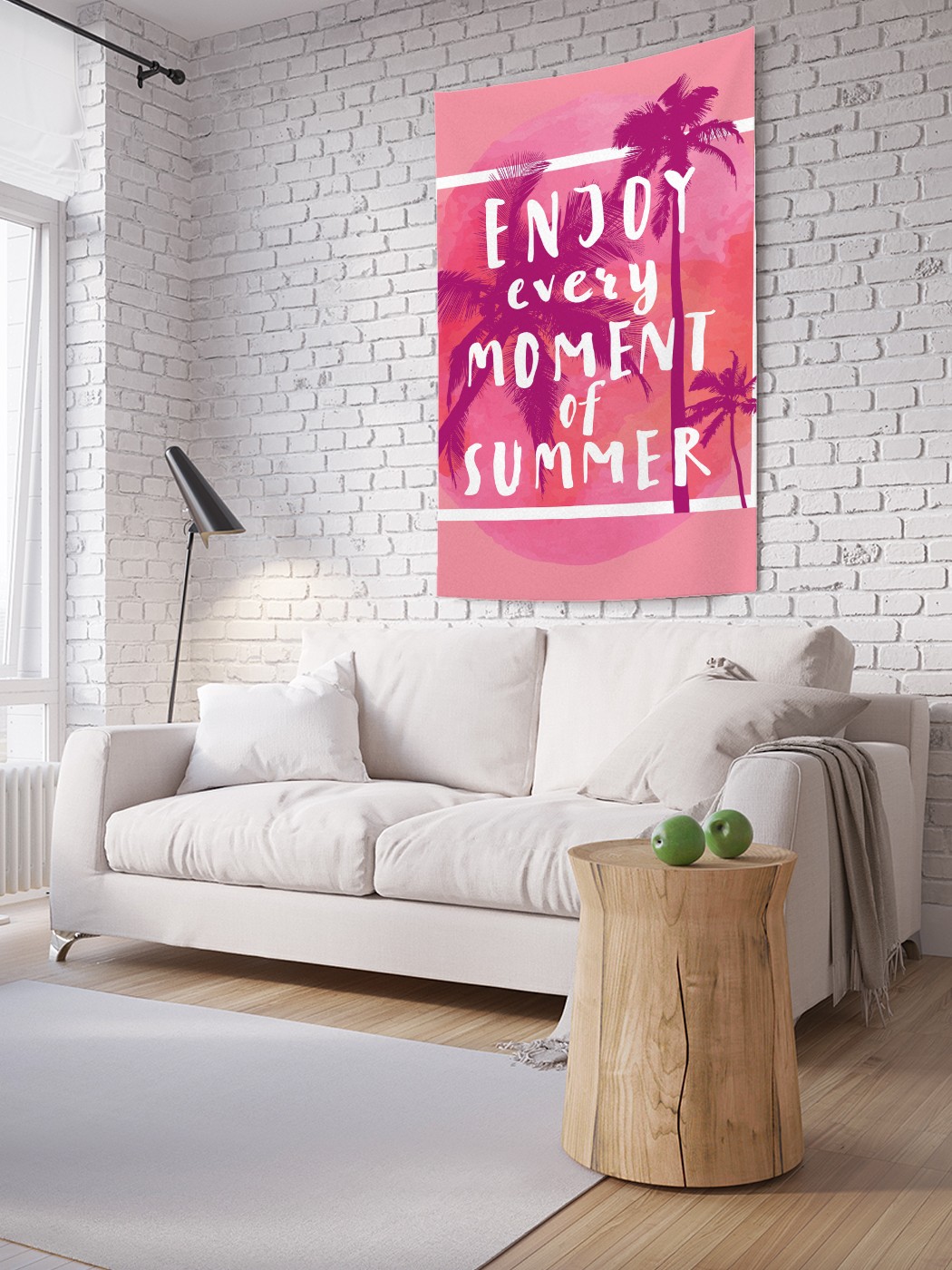 

Вертикальное фотопанно на стену JoyArty Наслаждайся каждым моментом лета 150x200 см, Наслаждайся каждым моментом лета