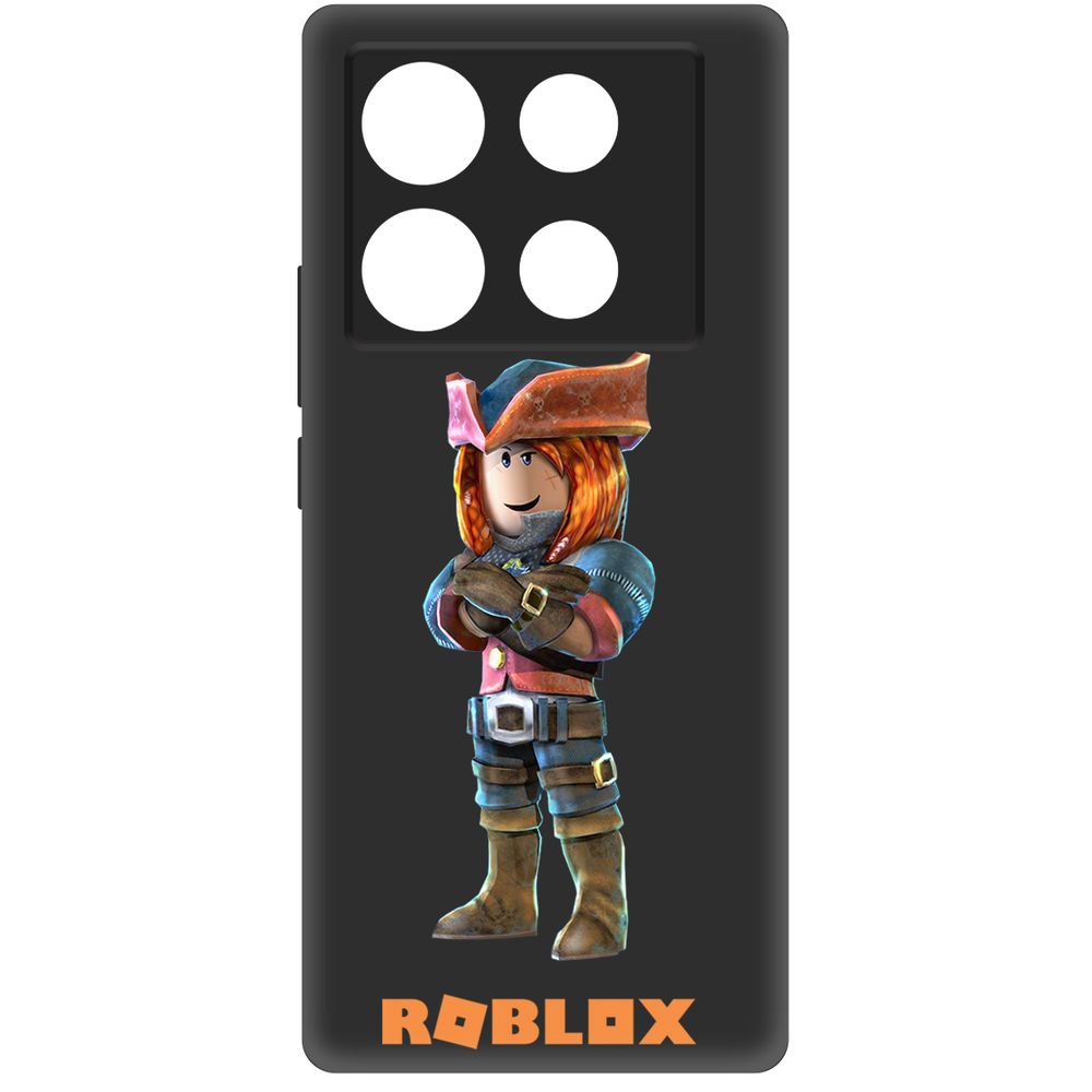 

Чехол-накладка Krutoff Soft Case Roblox-Эзебель для INFINIX Note 40 Pro черный