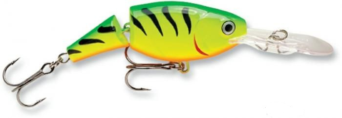 

Воблер Rapala Jointed Shad Rap 13 г, 70 мм, FT, 1 шт., Зеленый;желтый;черный, Jointed Shad Rap