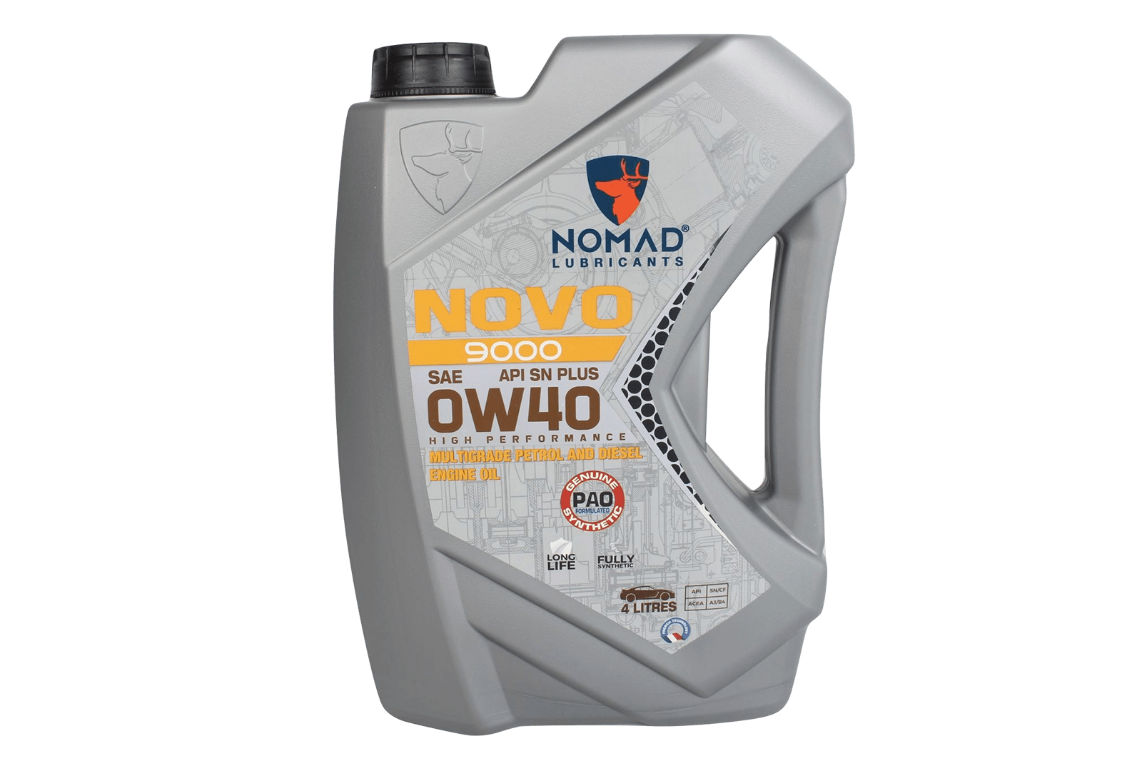 Моторное масло Nomad Novo 9000 0W40 4л